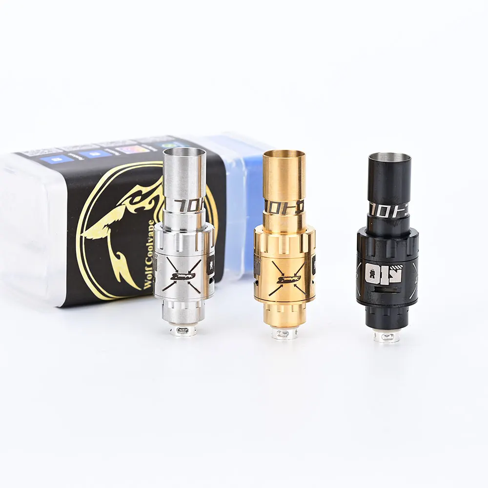 Wolfcoolvape Protocol Ridge Style rba Bridge สำหรับ bille/bb/boro Mod 6ชิ้น AIR PIN 1.0 / 2.0 / 2.5 / 3.0 / 3.5 / 4.0mm