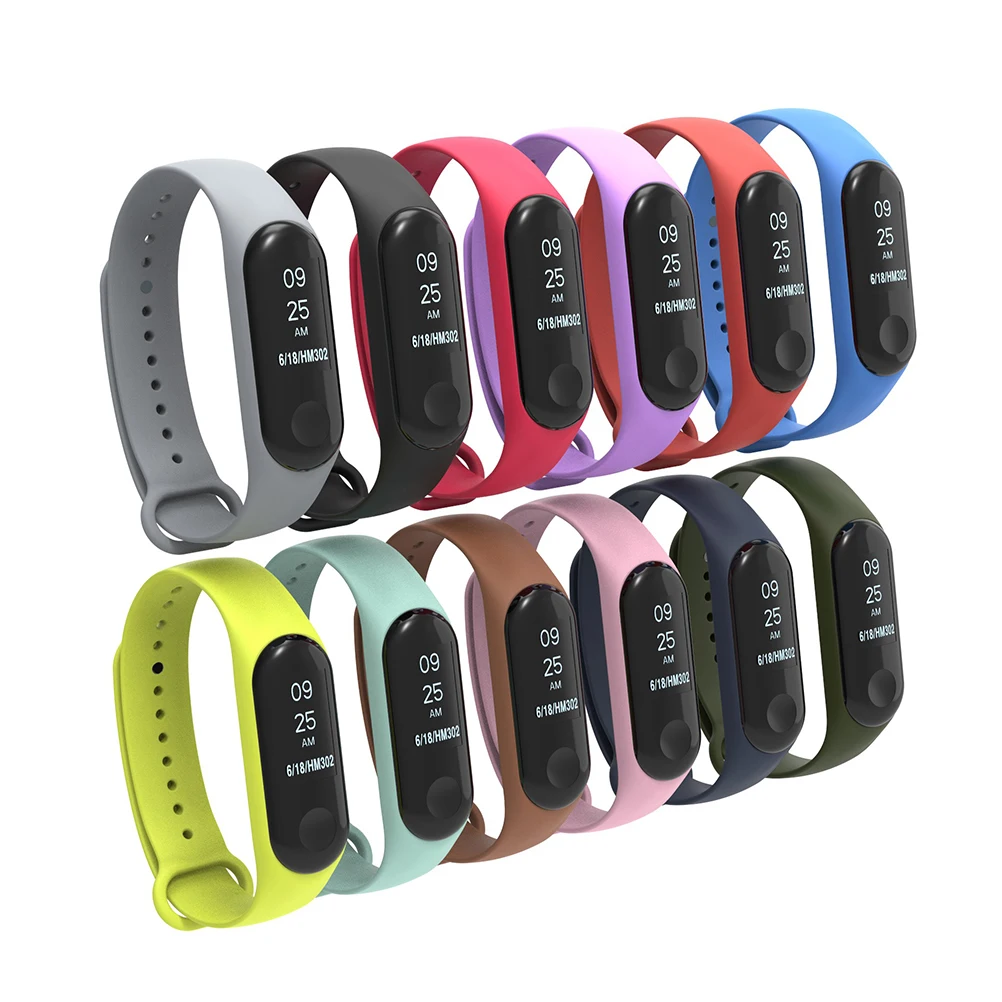 

Silicone Wristband For 3 Adjustable Replacement Strap Protective Shell Accessories Stylish Fit Daily Wear Sea Color