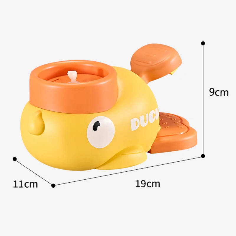 Launcher Air Saucer Rocket Games Sports Child Flying Disc Air Bounce Pokes Propeller Duck Elephant for Children Outdoor Toys