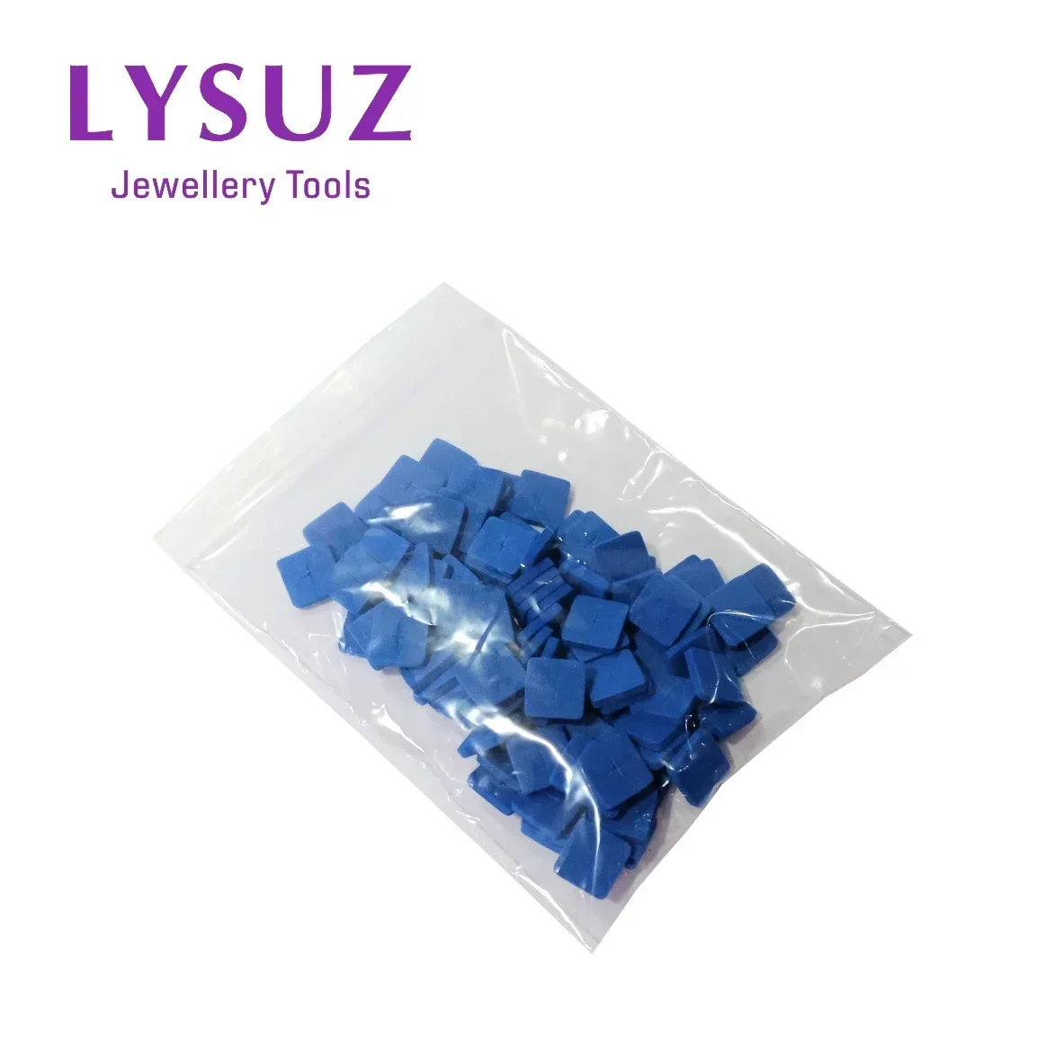 Bottom Tip Protective Cushion for Diamond Gemstone Parcel Paper Protect From Knocking Loose Gemstone Blue Sponge Mat Lysuz