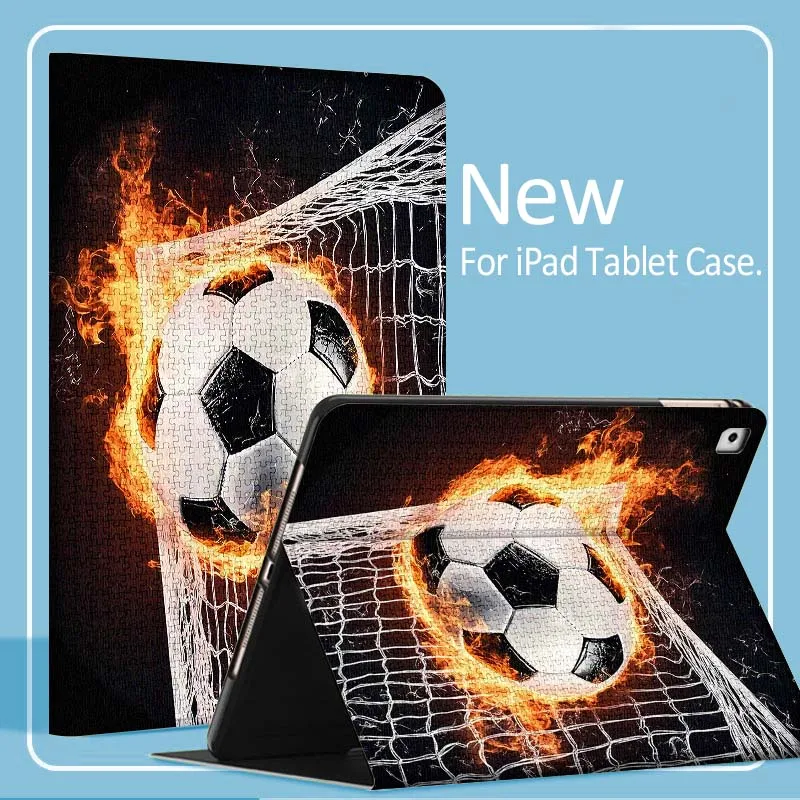 

Fashion football design Tablet Case For iPad Pro Air Mini 1 2 3 4 5 6 7 7th 8th 9th 10th 11th 10.2 9.7 10.5 10.9 11 2024 2025