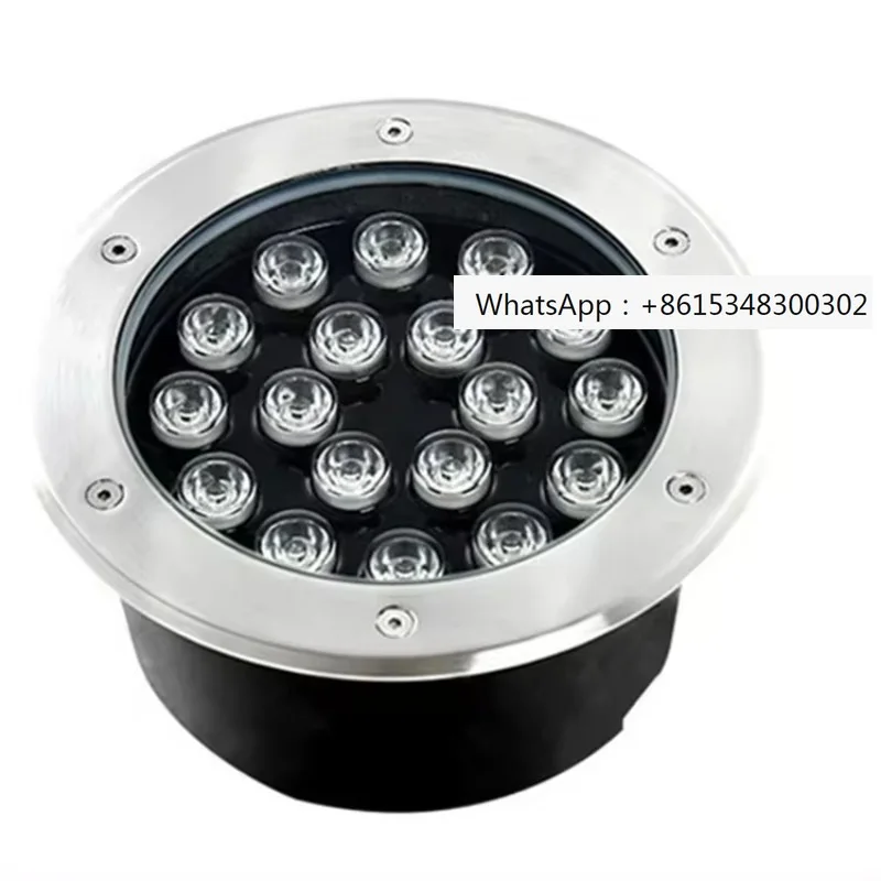 

36W 220V Waterproof Inground Uplight Landscape Light Recessed Outdoor Deck Garden Ground IP67 Buried Lamp Led Underground Light