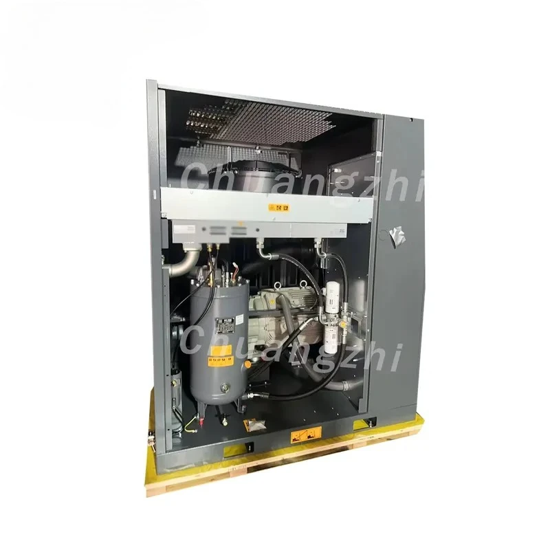 GA75+ 75KW 380V Screw Fixed Industrial Air Compressor Air Cooled AC Powered for Atlas Copco
