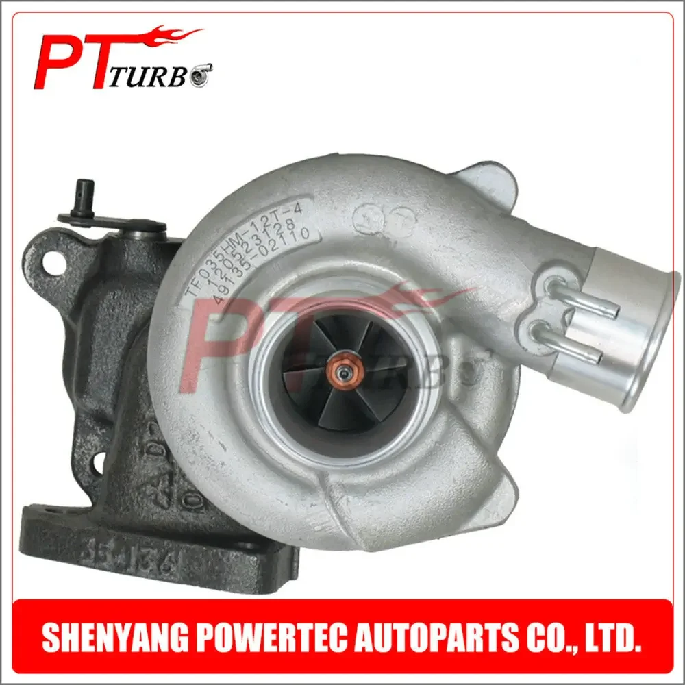 

Turbocharger TF035HM-12T-4 Turbine 49135-02110 MR224978 For Hyundai H-1 L 200 Pajero 2.5 TD 73Kw 4D56 MR212759 49135-02100 2000-