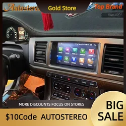 Digital AC Panel Android 14 For Jaguar XF 2004-2015 Car GPS Navigation Headunit Multimedia Player Radio Auto Stereo Carplay