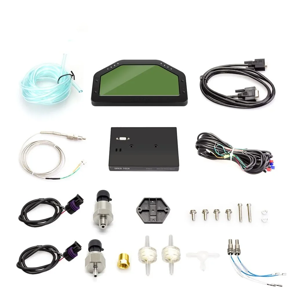 

2025 6.5'' Multi-Funtion Race Dash Board Full Sensor Kit Digital LCD racing dash Display 908