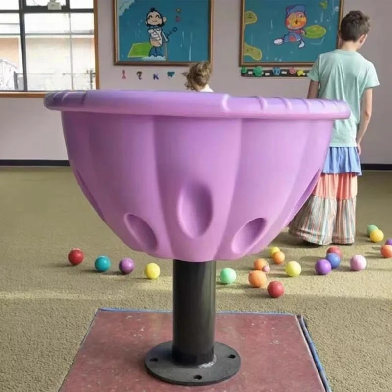 Outdoor Sensory Rotating Chair Tumbler for Children Sensory Training Gyro Rotating Chair