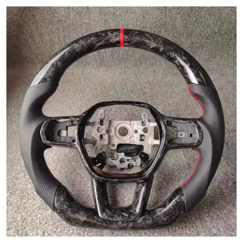 Customize Carbon Fiber Steering Wheel Steering for Honda CRV HR-V Civic 11th Type R FL5 SI Acura Integra Wheel Car Accessories