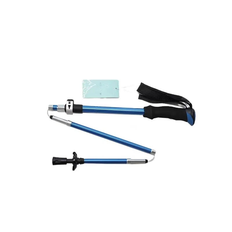 

7075 Aluminum Trekking Poles - Adjustable Ultralight Hiking Sticks with EVA Handle | Telescopic Walking Stick for Mountaineering