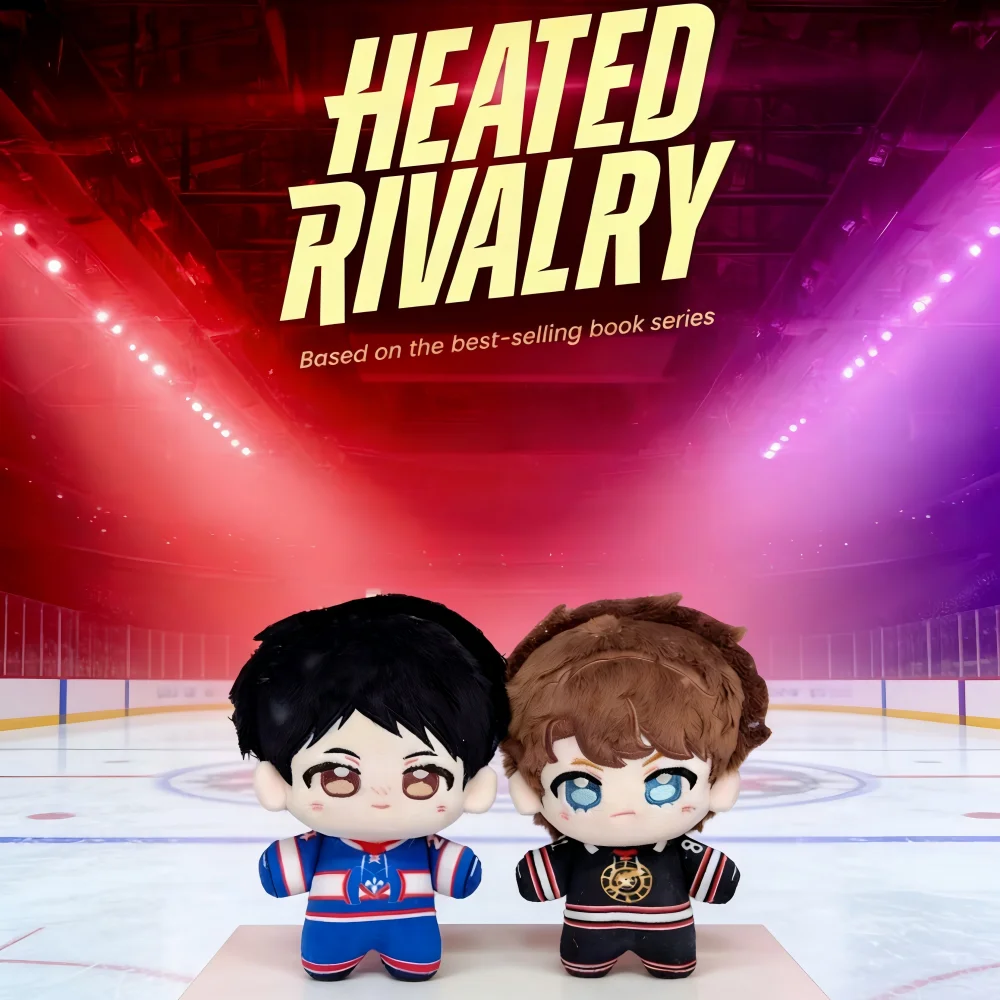 

New 12CM Movie Plush Doll Heated Rivalry Ice Hockey Match Cute Plush Toy Pendant Collection Gift