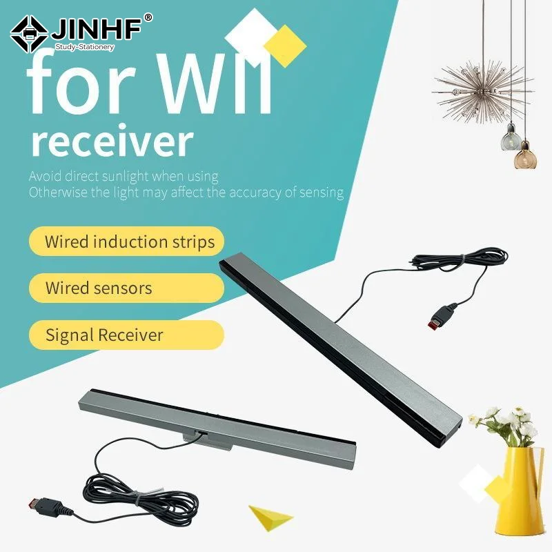 Wired Motion Sensor Receiver With Extension Cord Wired Motion Sensor Bar Wired Remote Sensor Bar For Wii Wii U Console