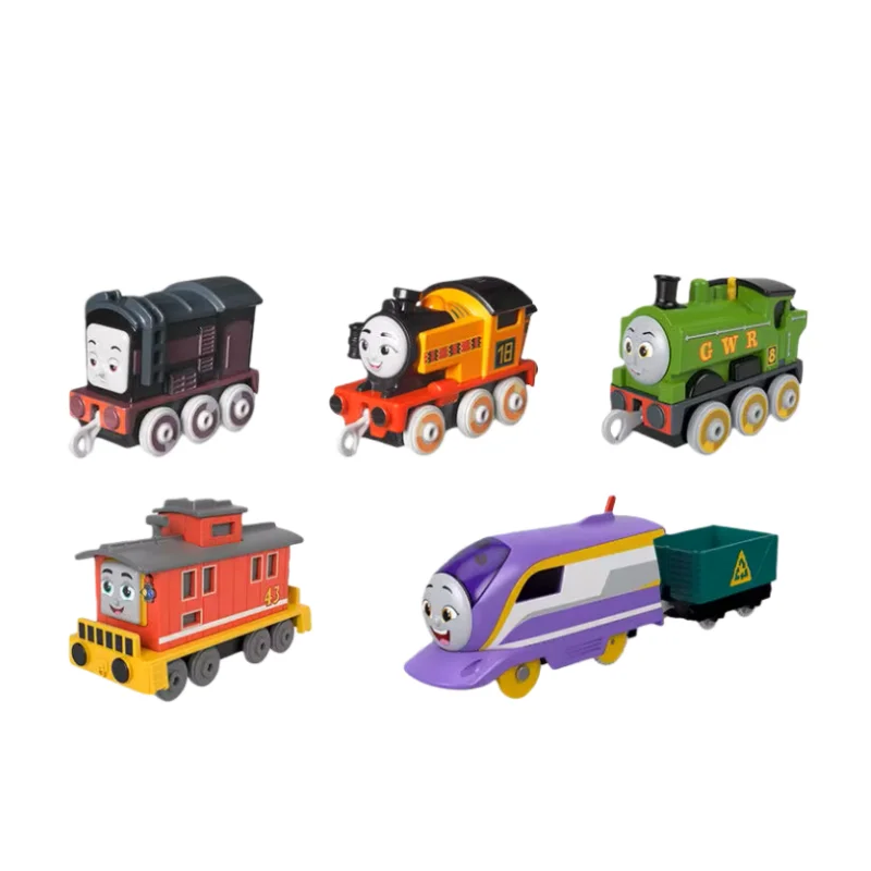 

Набор игрушечных локомотивов Thomas & Friends Master Tracks Series с различными персонажами, из литого металла, для мальчиков, подарок на день рождения