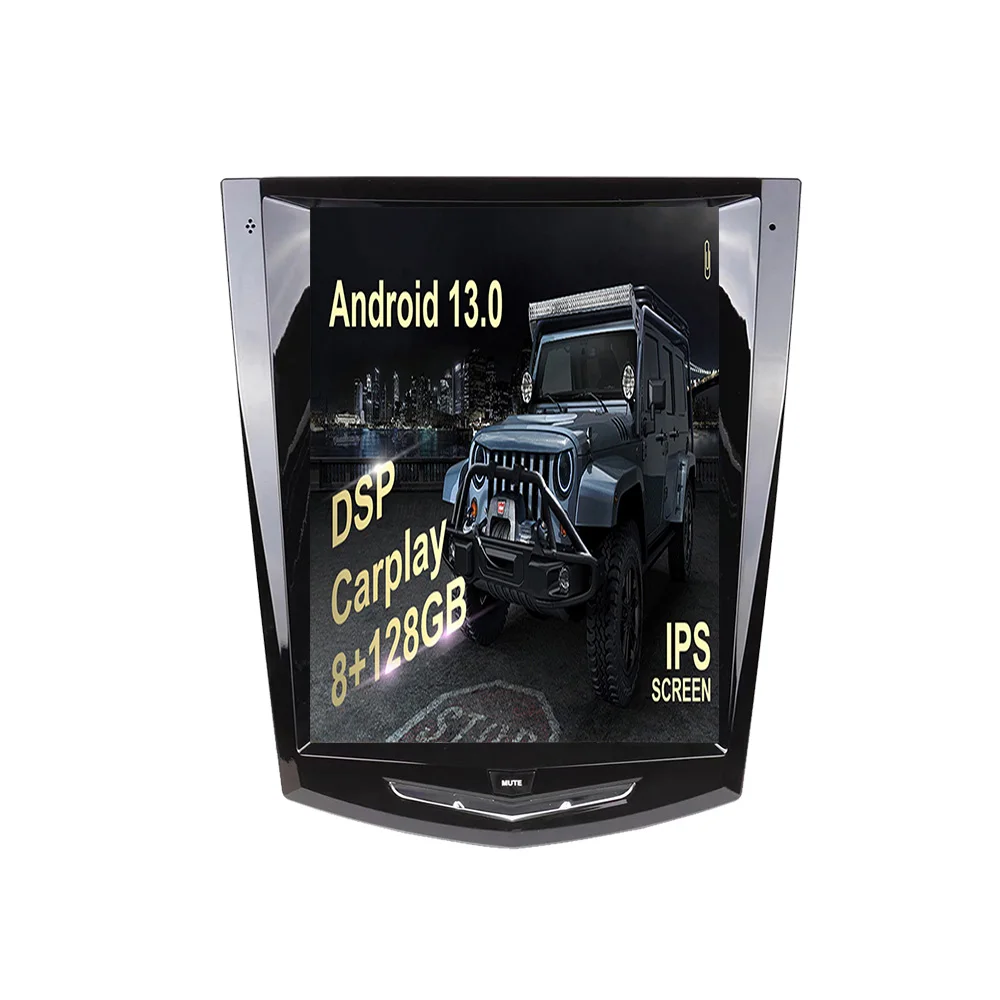 

10.5 inch Vertical Screen Android 13 For Cadillac 2013-2018 ATS CTS SRX Escalade Car Radio Navigation Stereo Multimedia Carplay