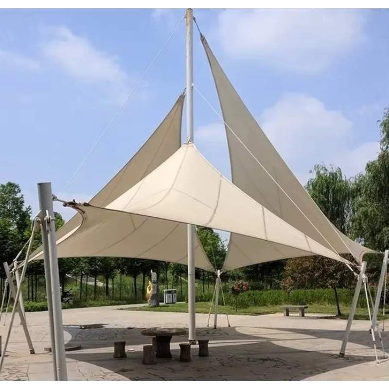 

Stretch Tent Fabric Shed Architecture Tensile Membrane Structure Canopy