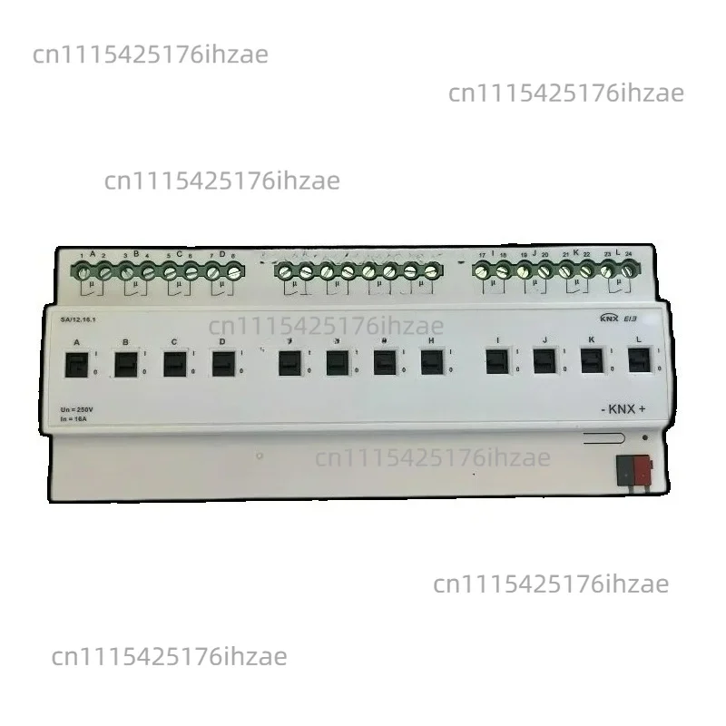 4/8/12 Channel 16A Switch Actuator Module New, KNX Smart Lighting Relay Module
