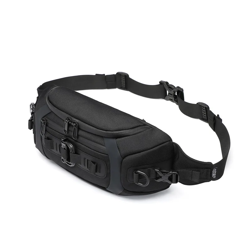 

Sports Waist Pack for Men, Multi-Functional Chest Pack, Triple Storage, Tactical Tide, Small Chest Packs, High Quality