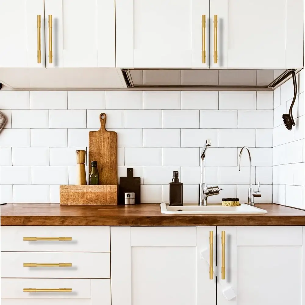 تركيب الأجهزة الشمال نمط مقابض للخزانة بار سحب الحديثة المطبخ دولاب الباب سحب الشمال النحاس مقابض أدراج خزانة