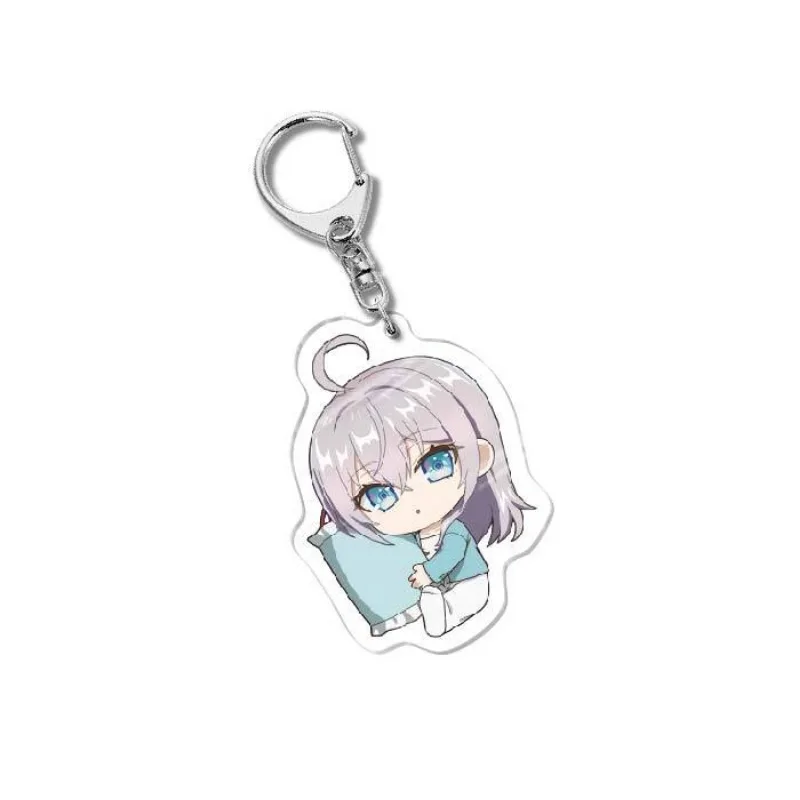 New Anime Alya Sometimes Hides Her Feelings in Russian Keychain Figure Kuze Masachika Alisa Mikhailovna Kujou Pendant Key Chain