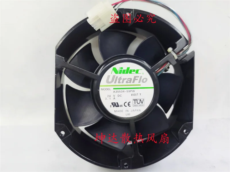 

Nidec A35534-59PW DC 24V 3.1A 172x150x50mm 3-Wire Server Cooling Fan