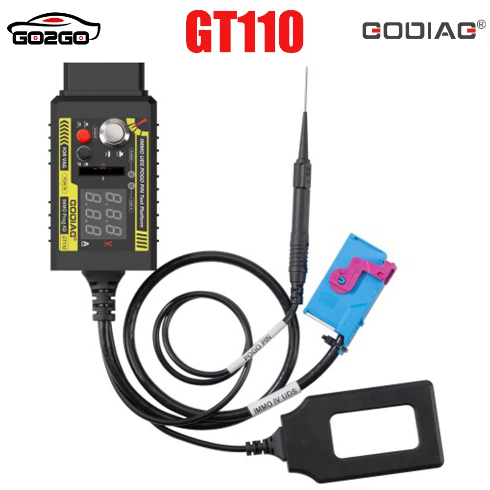 GODIAG GT110 GT111 GT112 VAG IMMO Prog for VW /Audi /Skoda /Seat 2nd 3rd 3.5th 4th Generation Dashboard IMMO Key Matching Test