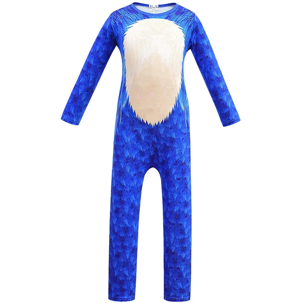 Anime The Sonic Kid Series cosplay characters Halloween cartoon  Children costumes stage performance live Cosplay Costumes