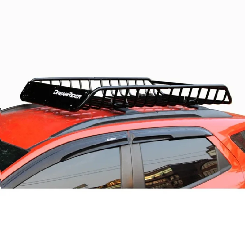 

DreamRider Aluminum Auto Universal 4X4 Removable Car Roof Lage Rack Basket For Mounting