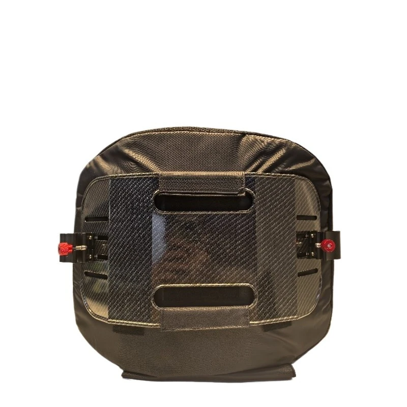 Back and waist support wheelchair backrest, quick detachable installation, aluminum alloy breathable wheelchair cushion