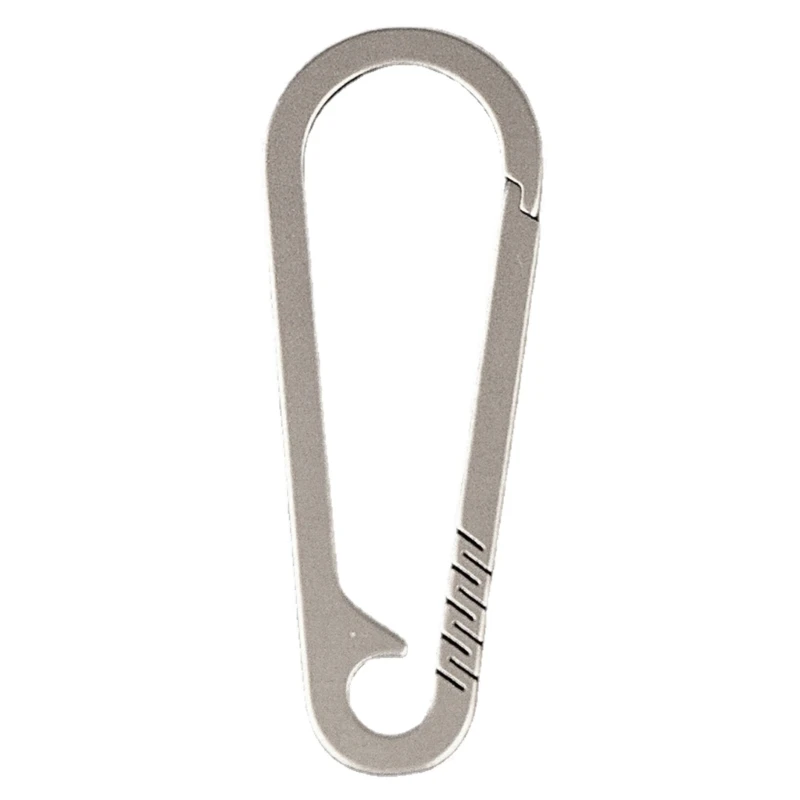 Alloy Carabiner Quick Release Buckle  Spring  Hook Keychain Clip