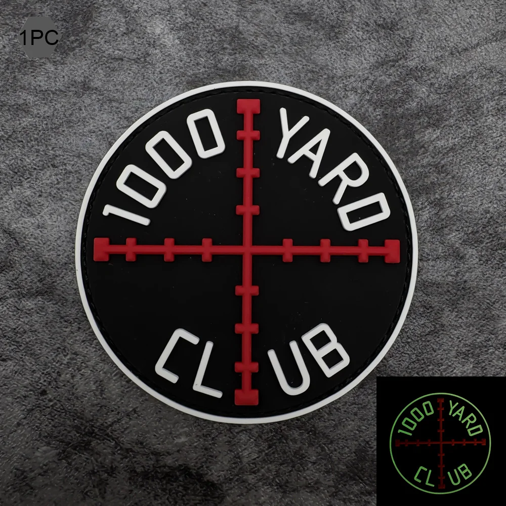 رقعة PVC بنمط مسدس ومجرفة، شارة مطاطية ناعمة، مع تأثير متوهج في الظلام، دعم بخطاف وحلقة، مناسبة للحقائب وحقائب الظهر والسترات وملصقات تزيين الملابس، رقعة مطرزة