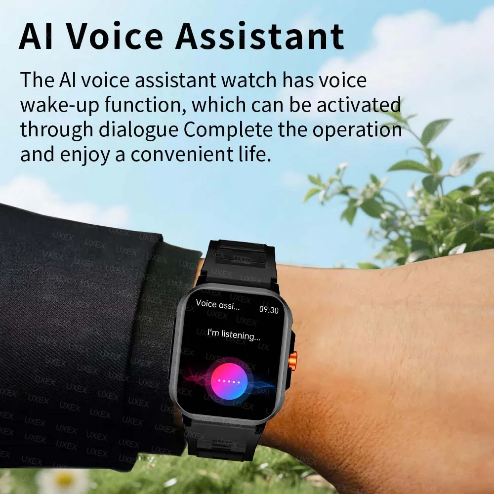 Commerce Smartwatches Men 2.01 HD Full Screen Christmas Gift Diy Faces Call  Women Fitness Watches Women For Android Ios Phone