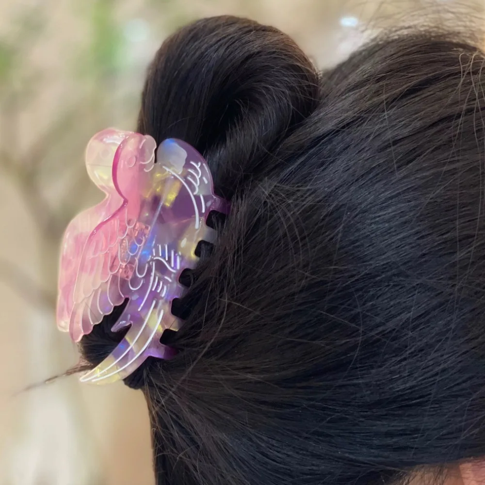 

Cute Cartoon Animal Shark Clip Creative Korean Style Acetic Acid Hair Claw Headwear Woodpecker Swallow Bird Hair Claw Female