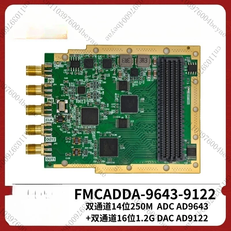 High-speed analog-digital acquisition JESD204B AD9144 2.8G four-channel AD9250 FMC daughter card