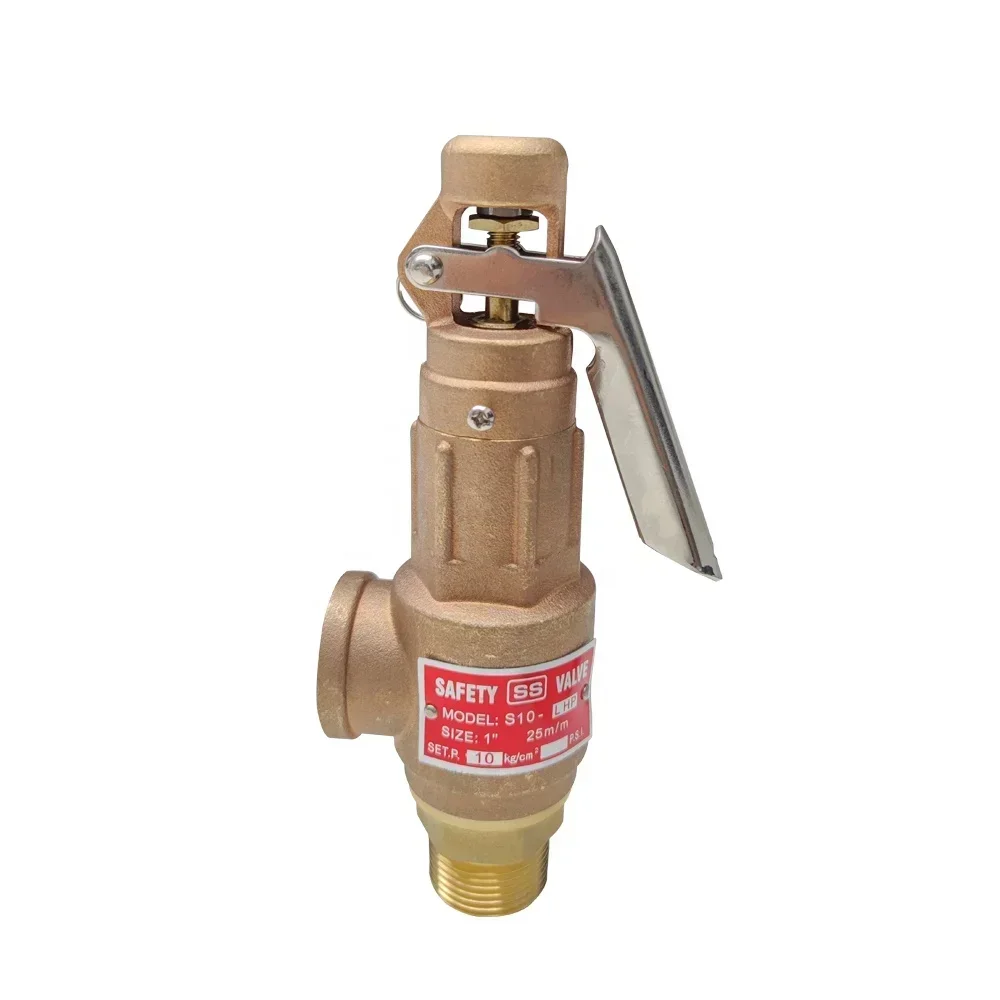 Hot SalesFor A21W Boiler Safety Relief Valve With Lever High Lift Type Spring Loaded Safety Valve DN25 PN16