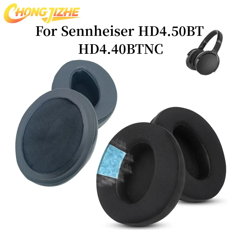 

CHONGJIZHE Ear Pads For Sennheiser HD4.50BT HD4.40BTNC Headphones Replacement Foam Cushion Sponge Pad Leather /Ice gel Earmuffs