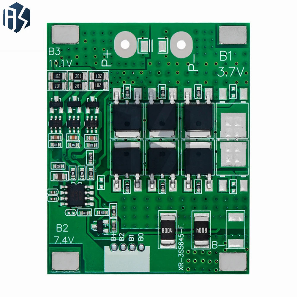Płytka zabezpieczająca akumulatory litowo-jonowe 12A-22A 3S 12V – kompatybilna z ogniwami 18650 |   Idealne do solarnych lamp ulicznych i elektronarzędzi