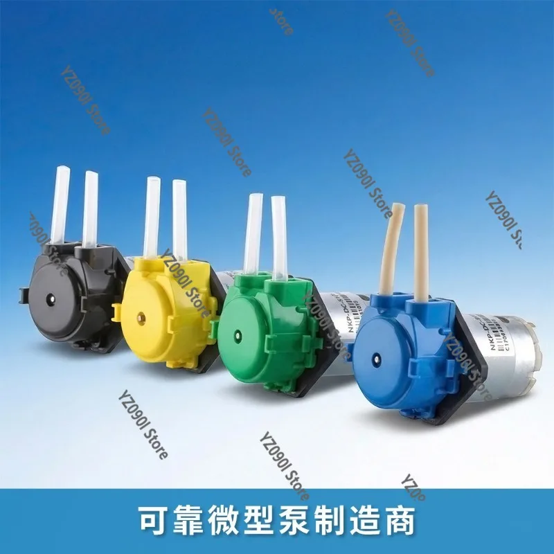 DC12/24V Mini Self Priming Peristaltic Pump NKP Low Vibration Hose Type Small Water Pump