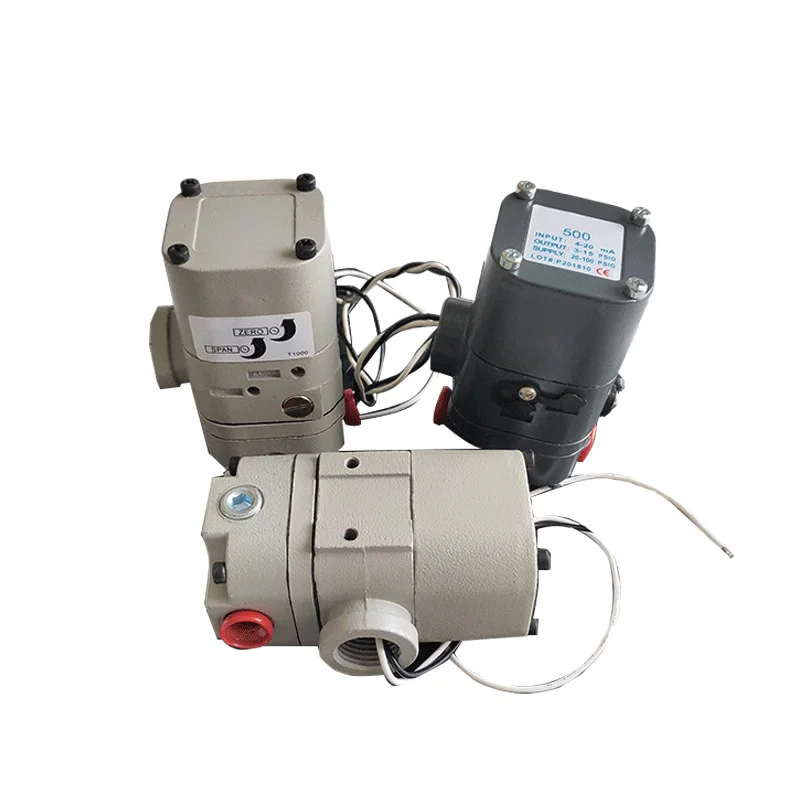 Type500 Compact Size 0-10 Vdc Electro Pneumatic Transducer I/P Converters Current Voltage Pressure Transducer