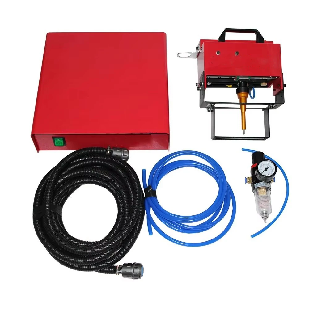 Pneumatic Dot Peen Marking Machine, Portable Marking Machine for VIN Code, Chassis Number, 170x110mm, 80*20mm 140*40mm 220V/110V