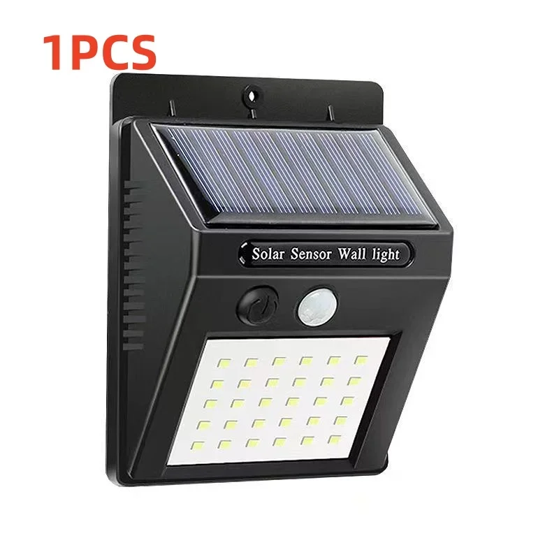 30 LED Beads New Type LED Solar Wall Light Outdoor Waterproofing Motion Sensor Solar Lighting Street Light Garden Decoration