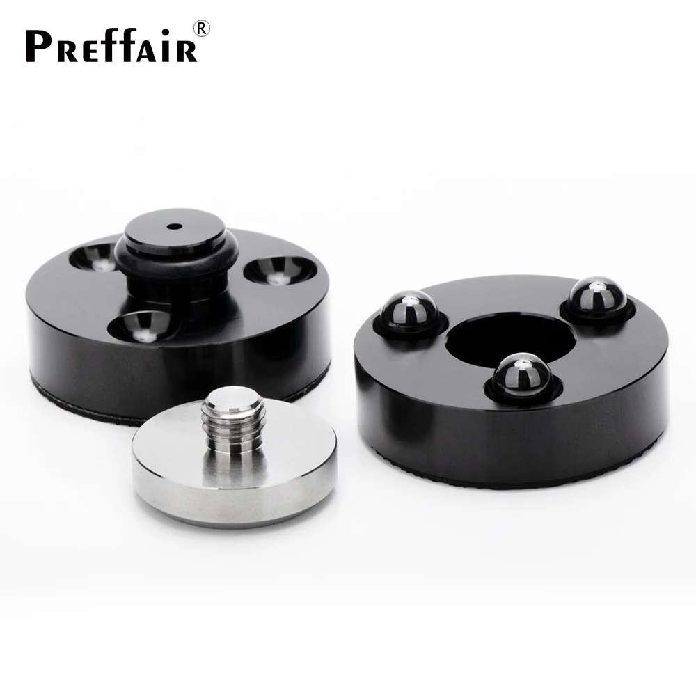 HiFi Anti-Vibrations-Absorptionsständer Spikes Lautsprecherständer für HiFi-Geräte und Lautsprecher Verstellbarer Bodenschutz Verstärker – Detail 3