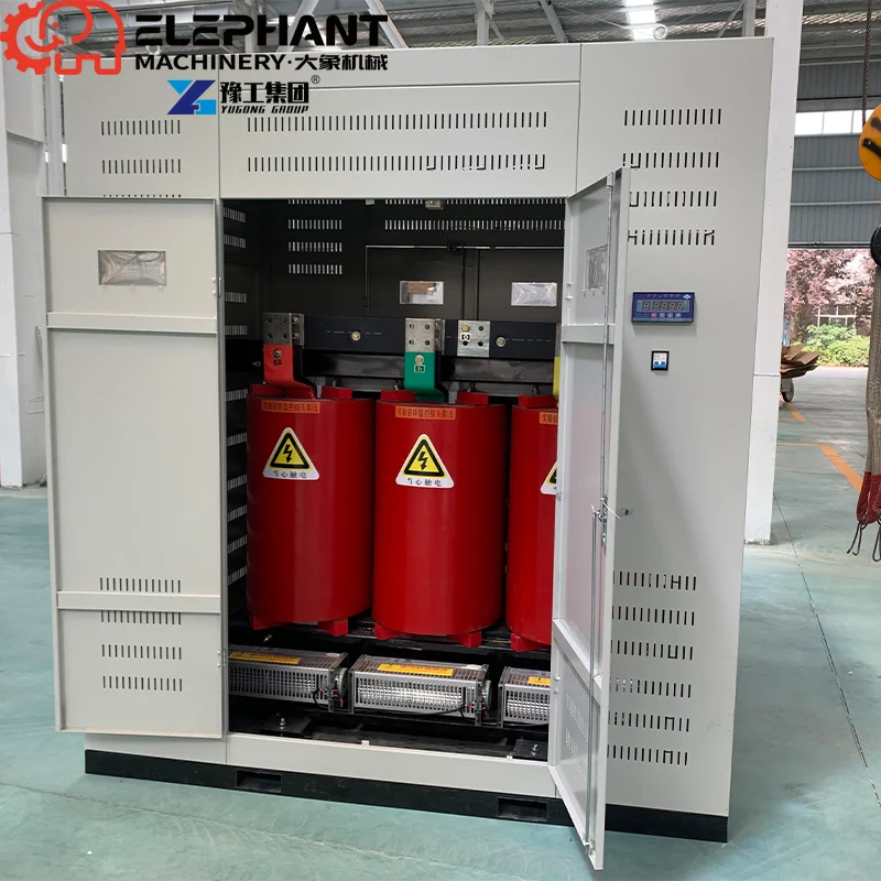 1600kVA 10kV/0.4kV Three Phase Aluminum Cast Resin Dry Type Low Loss High Efficiency Heavy Duty Transformer EV Charging