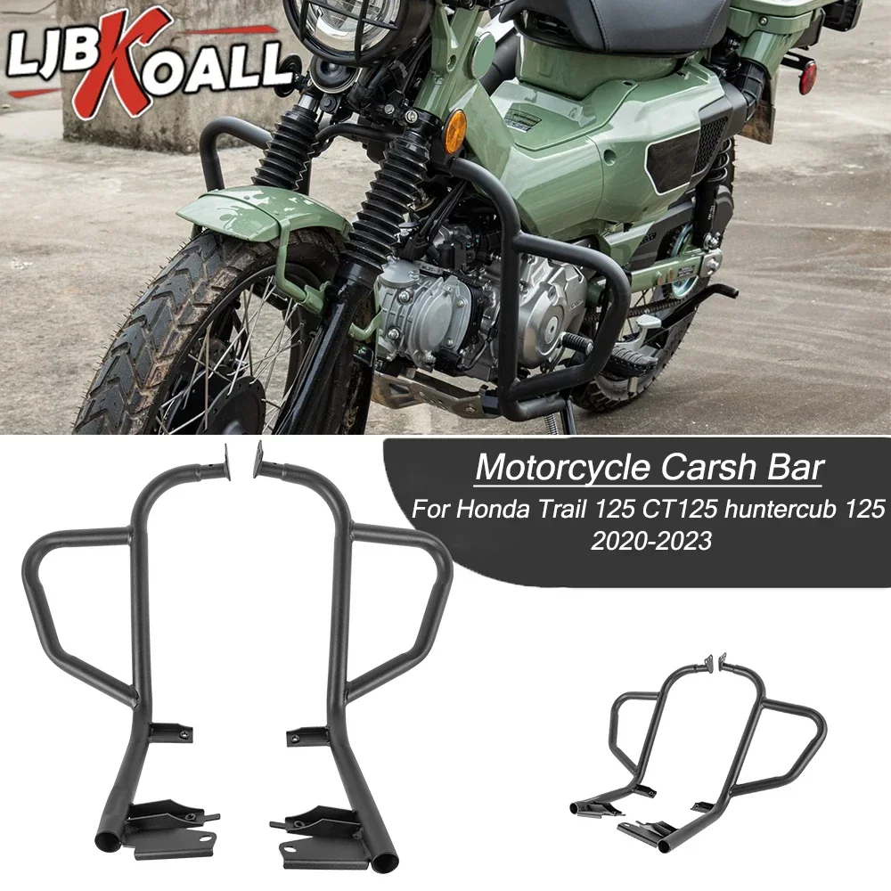 

For Honda Trail 125 CT125 huntercub 125 2020-2025 Motorcycle Accessories Carsh Bar Engine Guard Bumper Falling Frame Protection