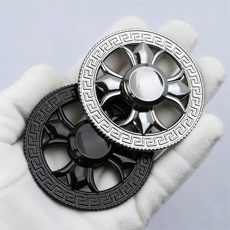 Nuovo Fidget Spinner in Metallo EDC, Giocattolo Antistress per Adulti, Regalo per Alleviare Ansia e Stress