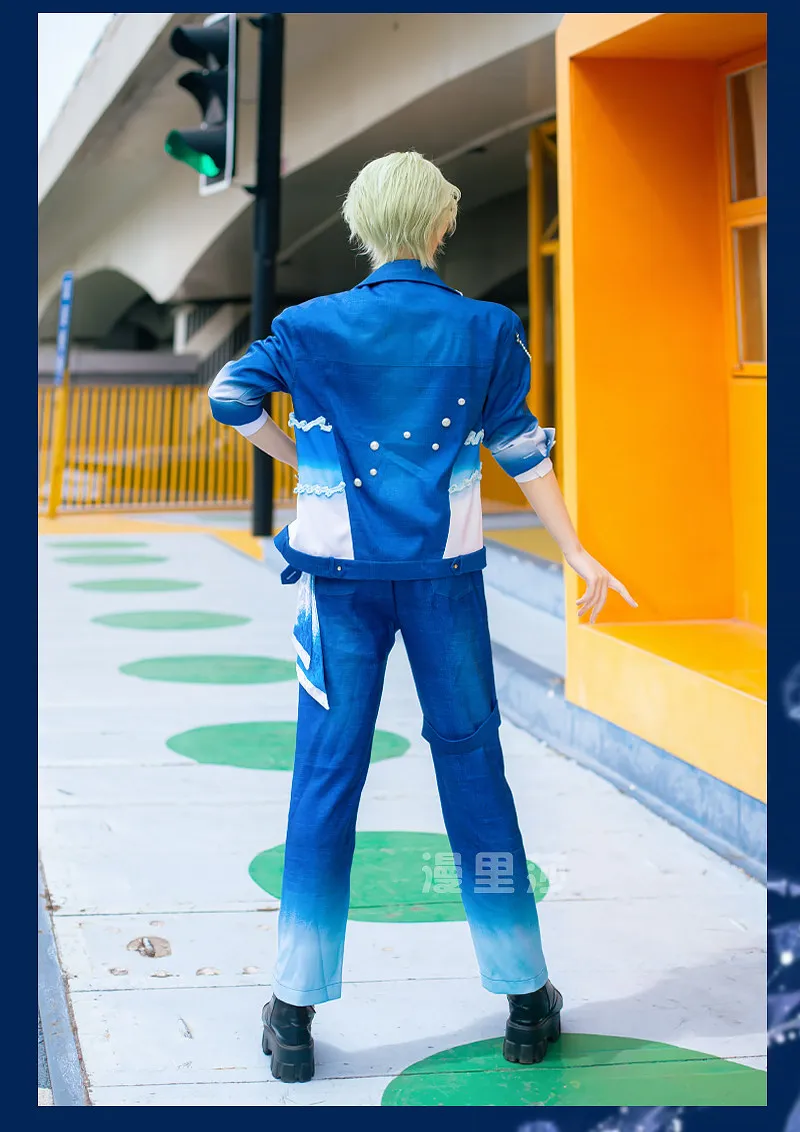 ES Souma Kanzaki Cosplay Costume Halloween Christmas Comic Costume Game Ensemble stars customized Tsukinaga Leo Newly - view 6