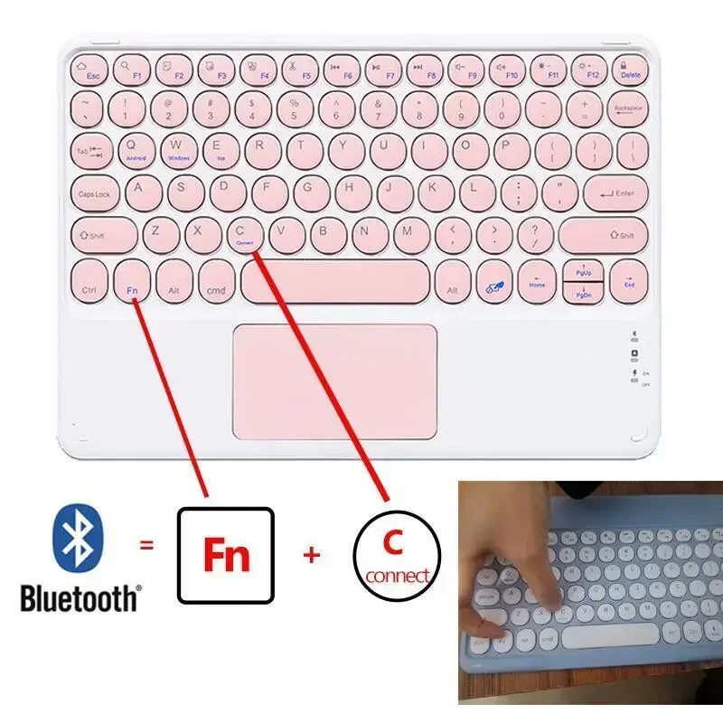 For Xiaomi Redmi K Pad 8.8 Inch 2025 Magnetic Wireless Bluetooth Tablets Keyboard Case For Redmi Redmi K Pad 8.8 Stand Cover