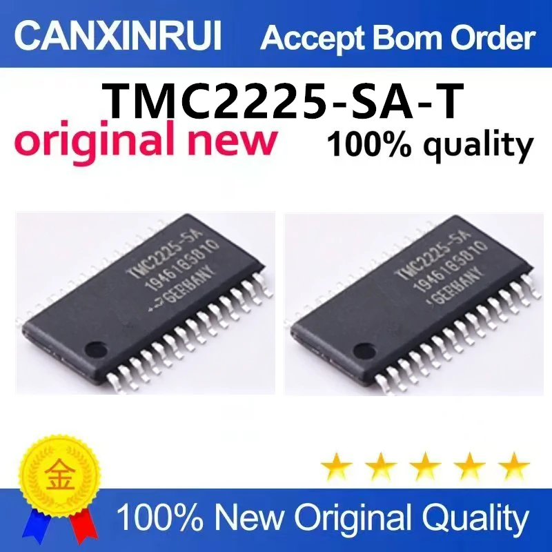 （5pcs-10pcs）Brand new original TMC2225-SA-T ultra quiet low resonance stepper motor driver chip HTSSOP28