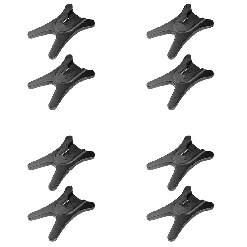 N75R-Camera Flash Stand Flash Speedlight Hot Shoe Mount Stand With 1/4Inch Metal Tripod Thread 8 Pack