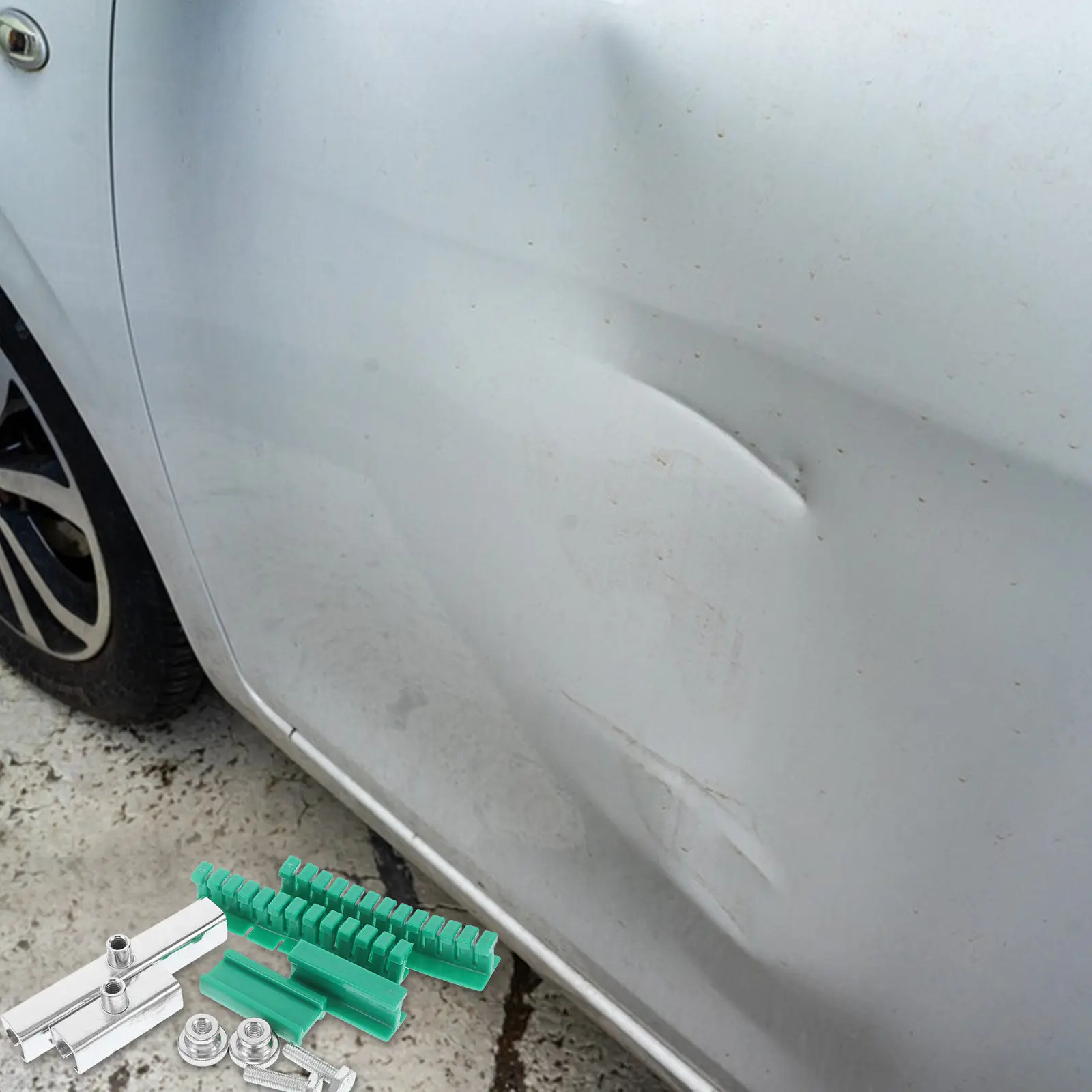 Auto Body Dent Repair Kit Convenient Puller Tool Set Removal Cars Garage Door Vehicle Cold Glue Tabs