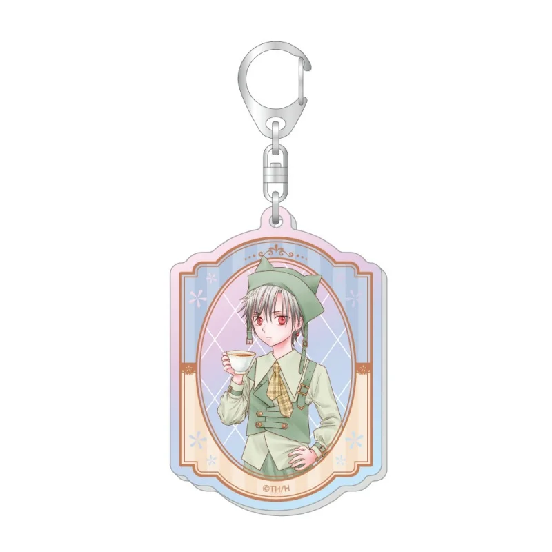 Anime Gakuen Alice Afternoon Tea Series Mikan Sakura Natsume Hyūga Acrylic Pendant Keychains Bag Decorations