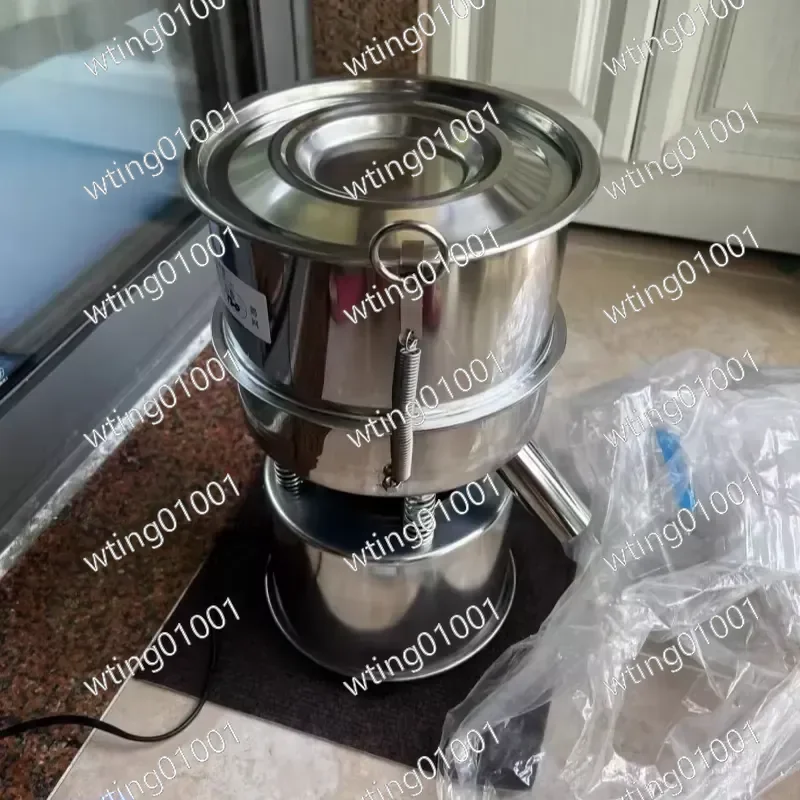 Electric Flour Sifter Vibrating Sieve Machine for Filter Powder Sesame Seed Screening